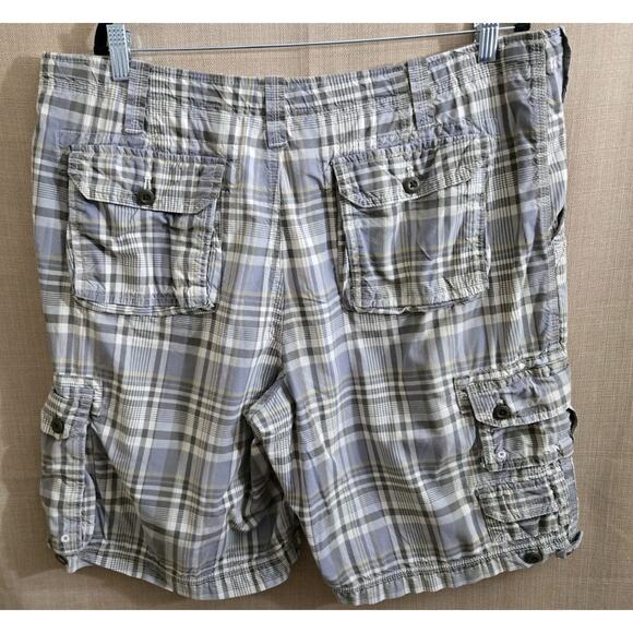 Eddie Bauer‎ Men's 100% Cotton Cargo Shorts Size 38 Pockets Multi Color EUC - Picture 4 of 9